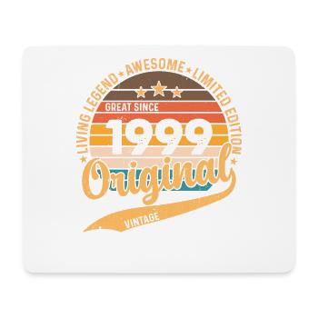 1999 Vintage Original - Mousepad (Querformat) - Weiß - Vorne
