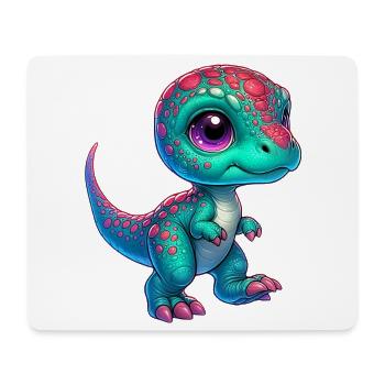 Dinosaur - Mouse Pad (horizontal) - white - Front