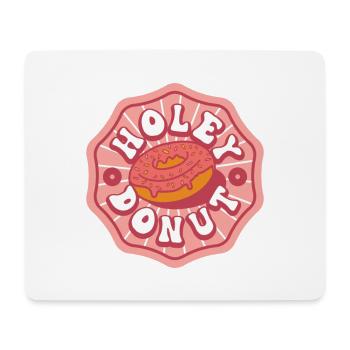 Holey Donut - Mousepad (Querformat) - Weiß - Vorne