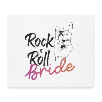 Rock 'n' Roll Bride - Mouse Pad (horizontal) - white - Front