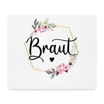 Braut 2026 / The Bride JGA Junggesellinnenabschied - Mousepad (Querformat) - Weiß - Vorne