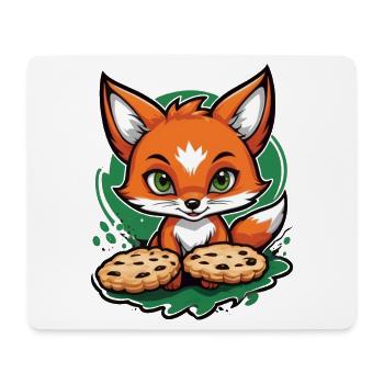 Foxy Chocolate Treats - Mouse Pad (horizontal) - white - Front