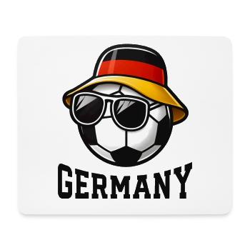 Soccer Germany Fan Flag Team Team - Mouse Pad (horizontal) - white - Front