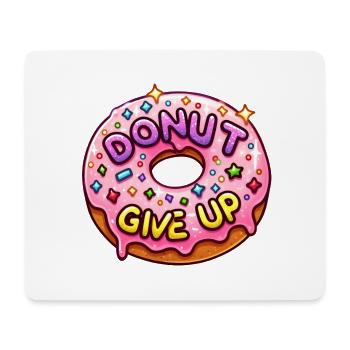 Donut abandonner - Tapis de souris (format paysage) - blanc - Devant