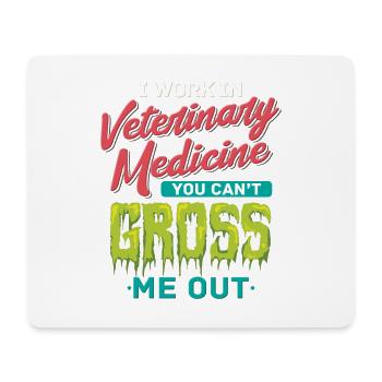 Funny Vet Halloween - Mouse Pad (horizontal) - white - Front