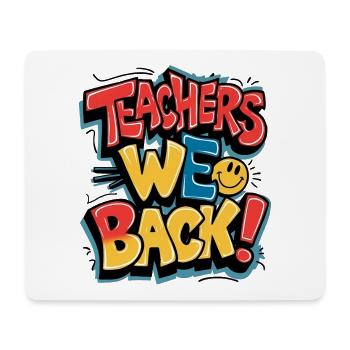 Liebevolle Rückgabe des Lehrerabdrucks - Mousepad (Querformat) - Weiß - Vorne