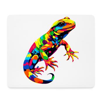 Salamandres, tritons, amphibiens à queue, salamandres de Virginie - Tapis de souris (format paysage) - blanc - Devant