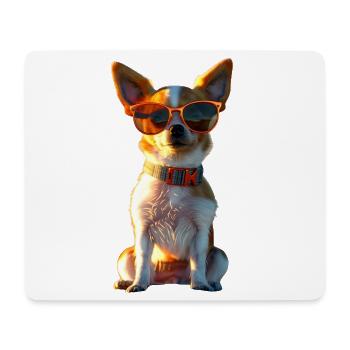 Chihuahua Dog Mistress I Love Cute Chihuahuas - Mouse Pad (horizontal) - white - Front
