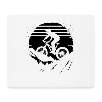 Mountain Bike Graphics - Mouse Pad (horizontal) - white - Front