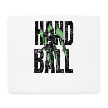 Handball Player Handball Ball Handball Game - Mouse Pad (horizontal) - white - Front