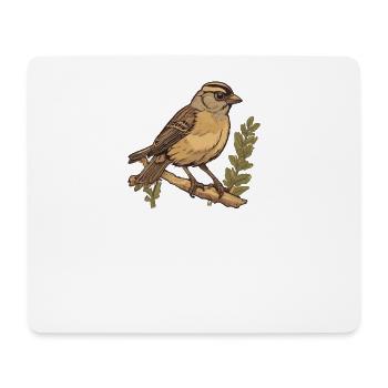 Éleveur d’oiseaux Ornithologue Ornithologue Ornithologue - Tapis de souris (format paysage) - blanc - Devant