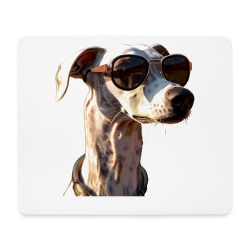 Windhund Hundeliebhaber Jagdhund Liebe Greyhound - Mousepad (Querformat) - Weiß - Vorne
