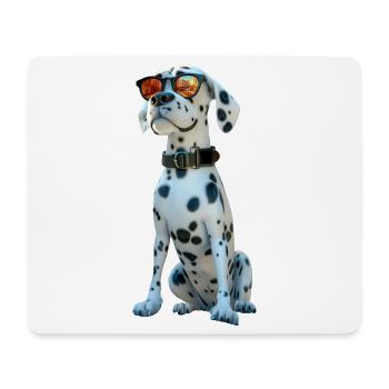 Dalmatian Dog Lover I Love Dalmatians - Mouse Pad (horizontal) - white - Front