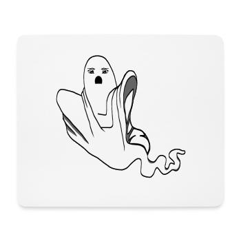 Gespenst - Mousepad (Querformat) - Weiß - Vorne
