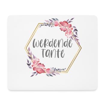 Boho werdende Tante Schwangerschaft Geschenk - Mousepad (Querformat) - Weiß - Vorne