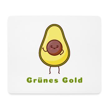 Grünes Gold - Mousepad (Querformat) - Weiß - Vorne