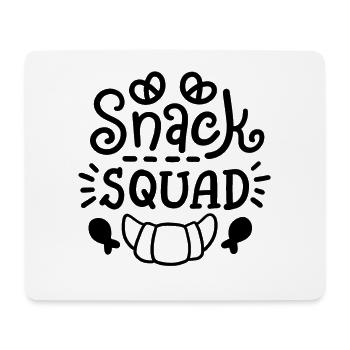Snack Feinschmecker Essensliebhaber - Mousepad (Querformat) - Weiß - Vorne