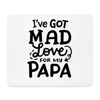 Vater Papa Vatertag - Mousepad (Querformat) - Weiß - Vorne