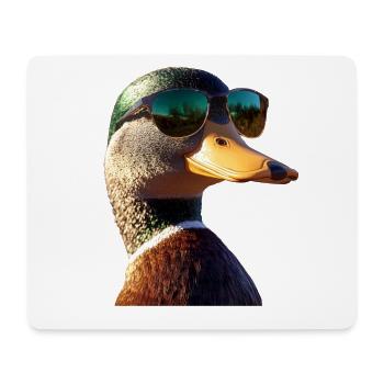 Ente Stockente Entenküken Duck Entlein Erpel Enten - Mousepad (Querformat) - Weiß - Vorne