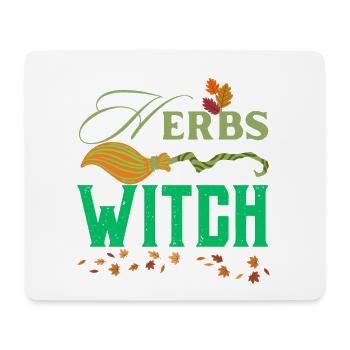 Herbs Witch Wild Witchy & Herbal Design - Mouse Pad (horizontal) - white - Front