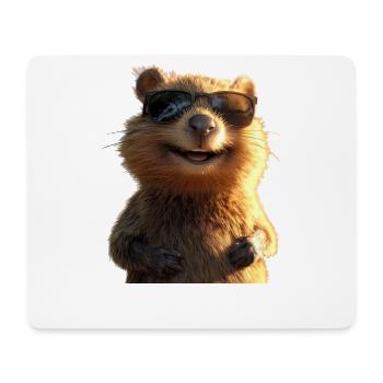 Quokka Be Quokka Happy Australien Lächeln Quokkas - Mousepad (Querformat) - Weiß - Vorne