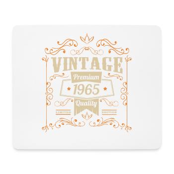 Millésime d’anniversaire Millésime 1965 - Tapis de souris (format paysage) - blanc - Devant