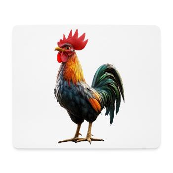 Rooster Chicken Daddy Chicken Coop Dad Farmer Chickens - Mouse Pad (horizontal) - white - Front