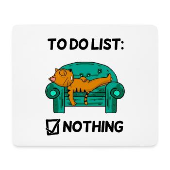 Funny Saying Funny Sayings - Cat - Mouse Pad (horizontal) - white - Front