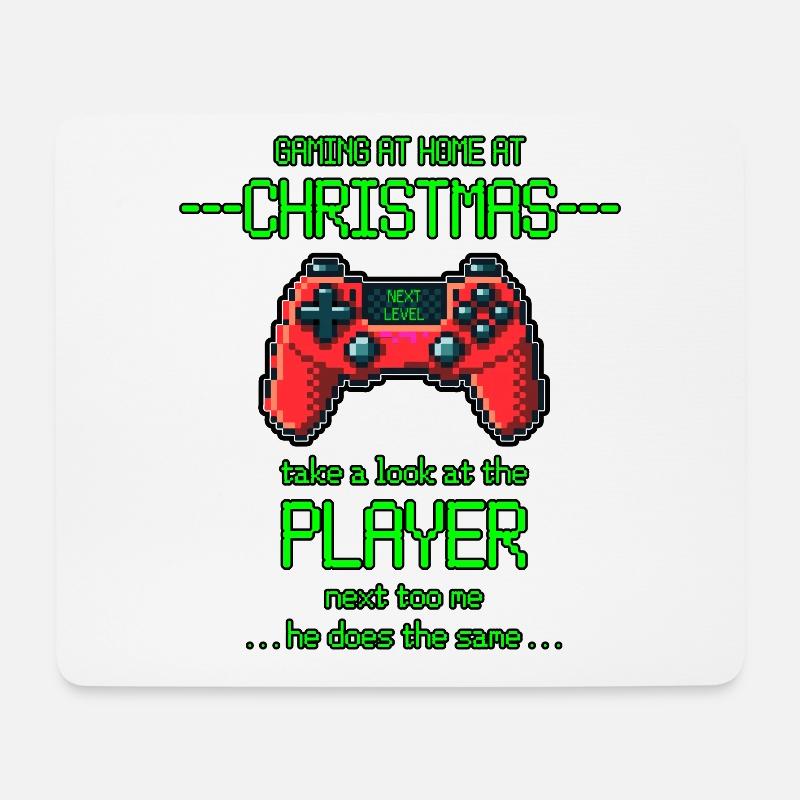 Christmas - Mousepad (Querformat) - Weiß