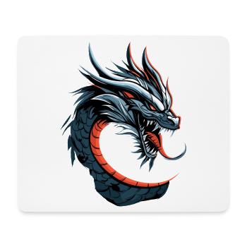 Dragon Mythical Creature Dragon Lover Fire Dragon - Mouse Pad (horizontal) - white - Front