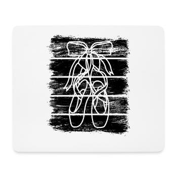 Ballet shoes - Mouse Pad (horizontal) - white - Front