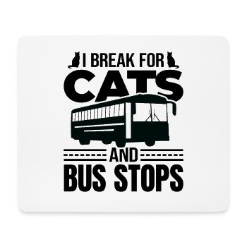 Bus Driver Funny Saying - Mouse Pad (horizontal) - white - Front