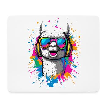 Alpaca Sweet Llama Farm Life Is Better With Alpacas - Mouse Pad (horizontal) - white - Front