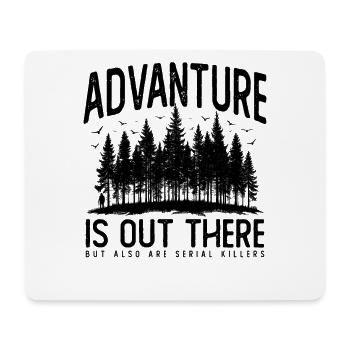 True Crime Crime Tueur en série Satire Cadeau - Tapis de souris (format paysage) - blanc - Devant
