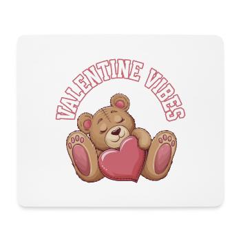Ambiance de la Saint-Valentin pour les amoureux le jour de la Saint-Valentin - Tapis de souris (format paysage) - blanc - Devant