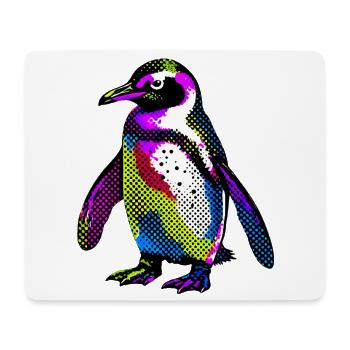 Pingouin - Tapis de souris (format paysage) - blanc - Devant