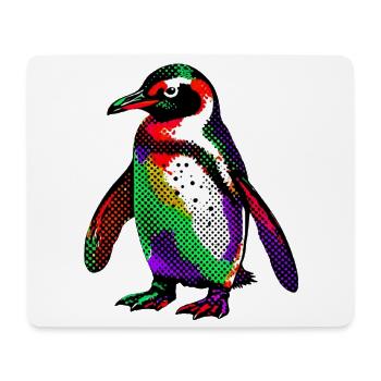 Pingouin - Tapis de souris (format paysage) - blanc - Devant