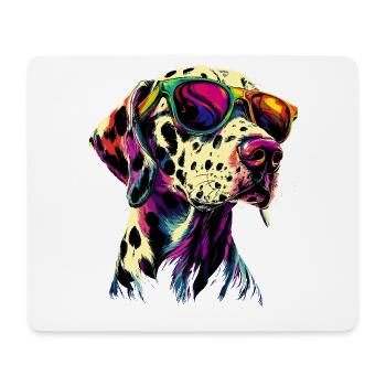 Dalmatian Dog Lover I Love Dalmatians - Mouse Pad (horizontal) - white - Front