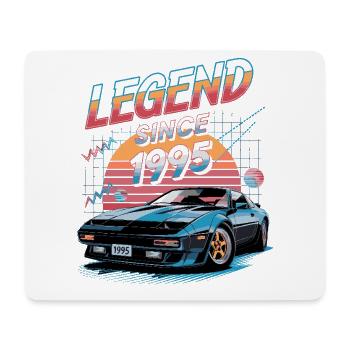 Légende depuis 1995 Édition anniversaire - Tapis de souris (format paysage) - blanc - Devant