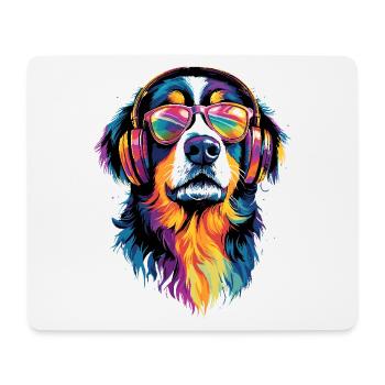 Berner Sennenhund Süße Hunde Schweizer Sennenhunde - Mousepad (Querformat) - Weiß - Vorne