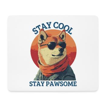 Shiba Inu Dog - Mouse Pad (horizontal) - white - Front
