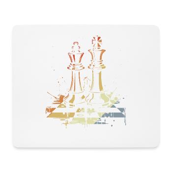 Vintage Chess - Mouse Pad (horizontal) - white - Front