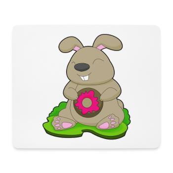 Bunny Donut - Mouse Pad (horizontal) - white - Front