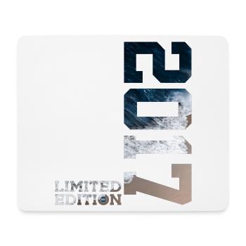 9. GEBURTSTAG LIMITED EDITION 2017 - Mousepad (Querformat) - Weiß - Vorne