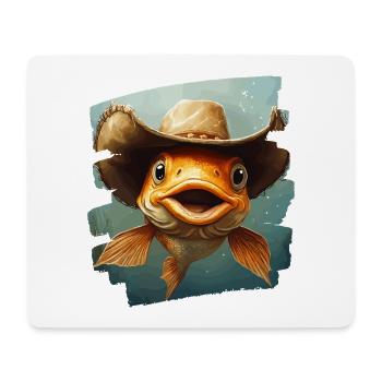 Texas Fishing - Mousepad (Querformat) - Weiß - Vorne