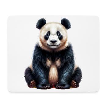 Panda - Mouse Pad (horizontal) - white - Front