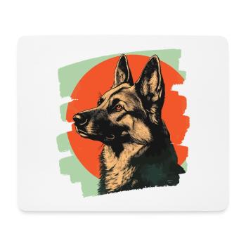 Sheepdog - Mouse Pad (horizontal) - white - Front