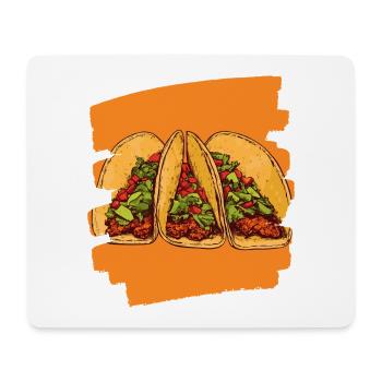 Taco - Mouse Pad (horizontal) - white - Front