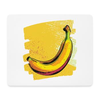 Banana - Mouse Pad (horizontal) - white - Front