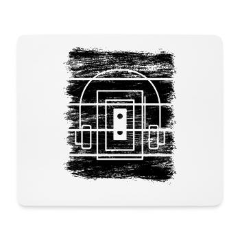 Cassette player - Mouse Pad (horizontal) - white - Front